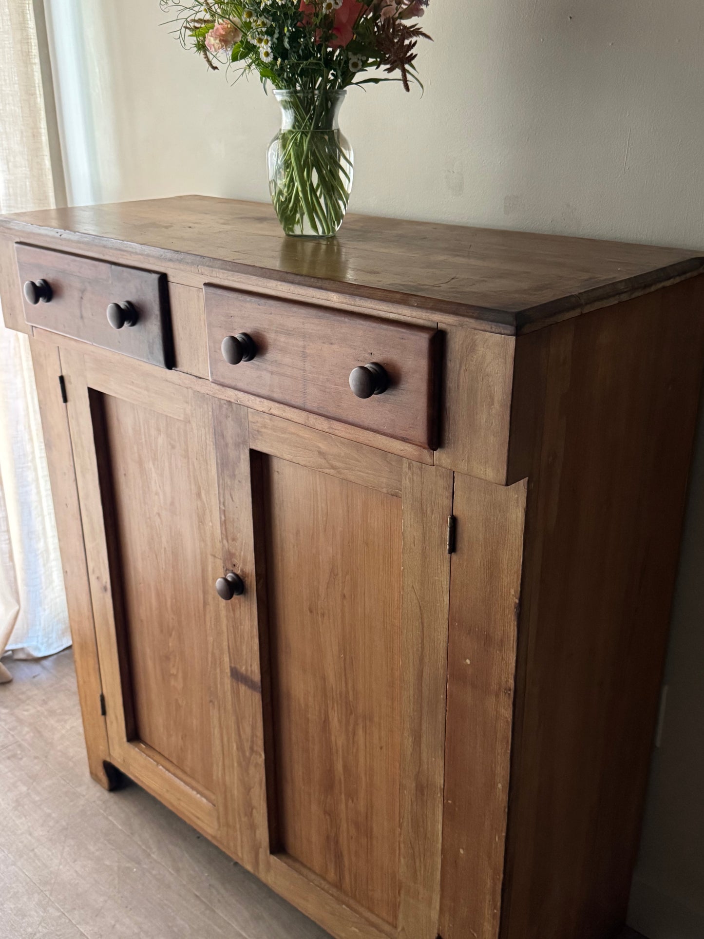 Pennsylvania Federal pine jelly cupboard