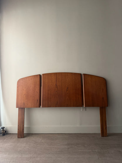 Lane walnut queen headboard