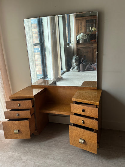 Birds Eye maple vanity