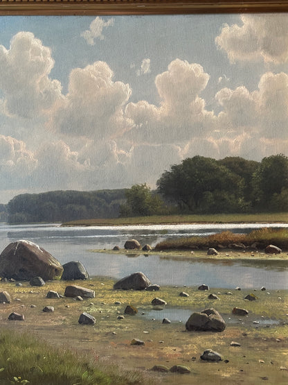 Bay Landscape by Svend Drews (1919-2003)