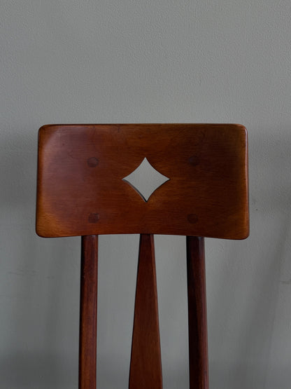 Cushman maple card suite chairs