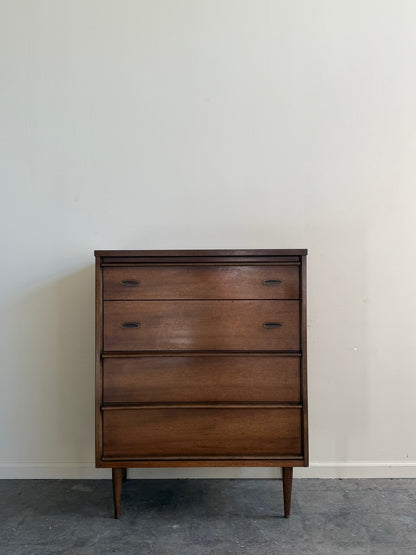 Bassett walnut dresser