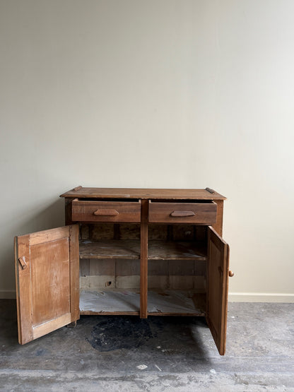 Pennsylvania Dutch pine jelly cupboard