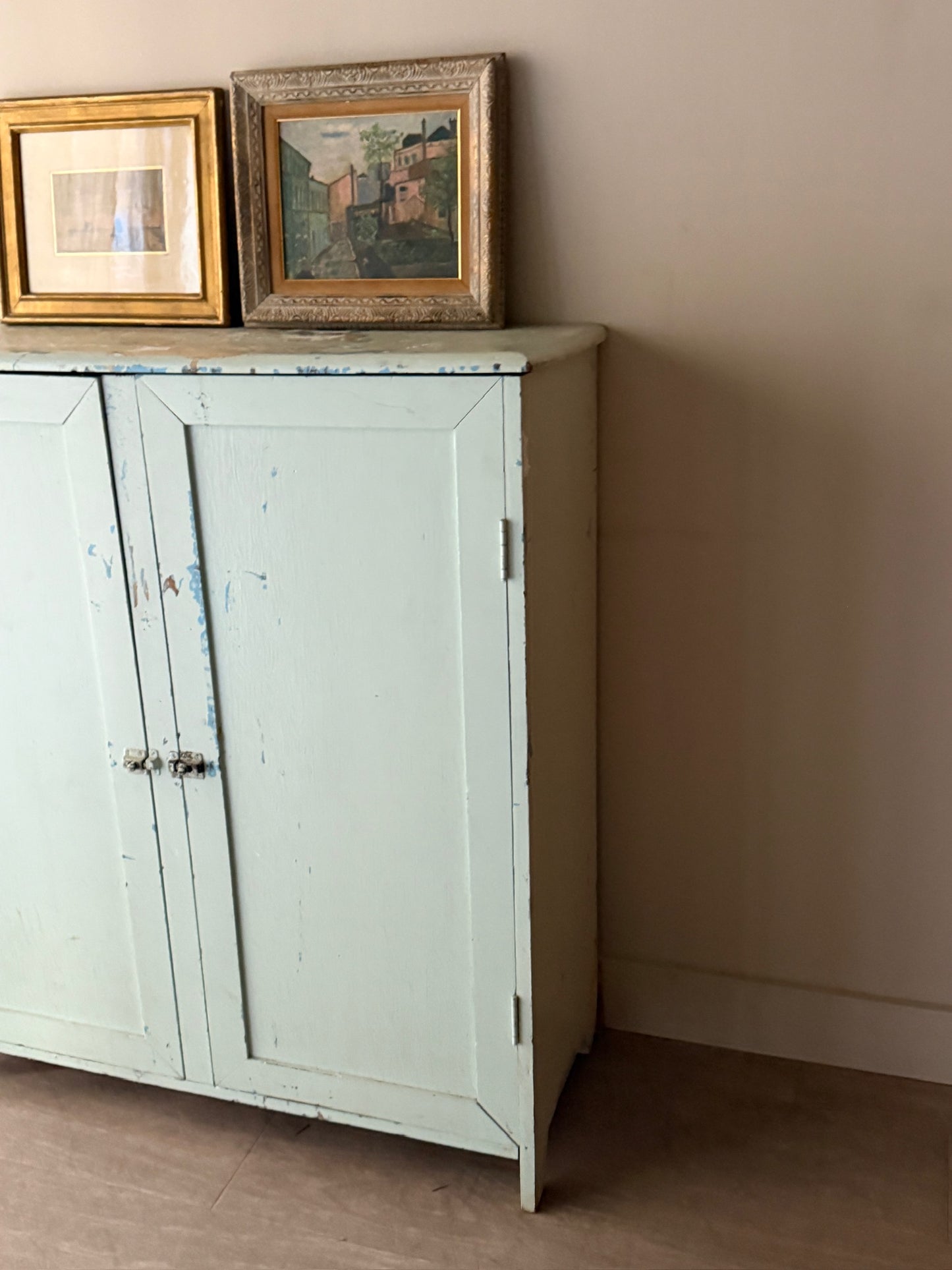 Farmhouse painted cupboard