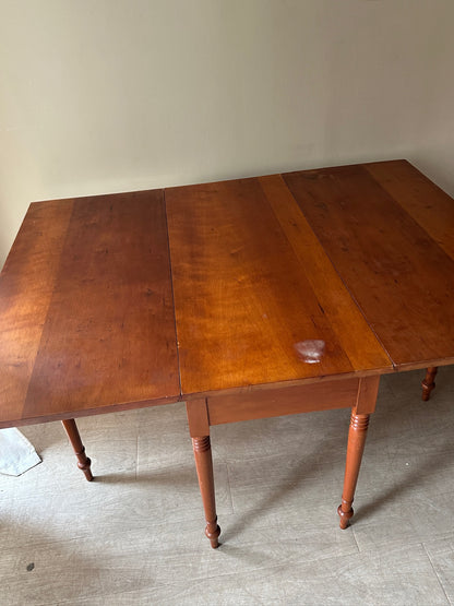 Cherry drop leaf dining table