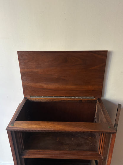 Walnut bar