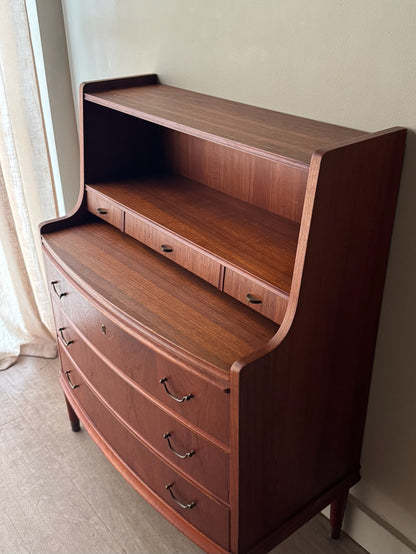 Danish teak secretary desk