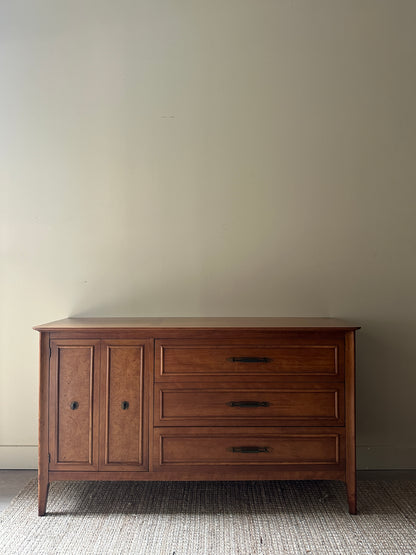 Walnut credenza