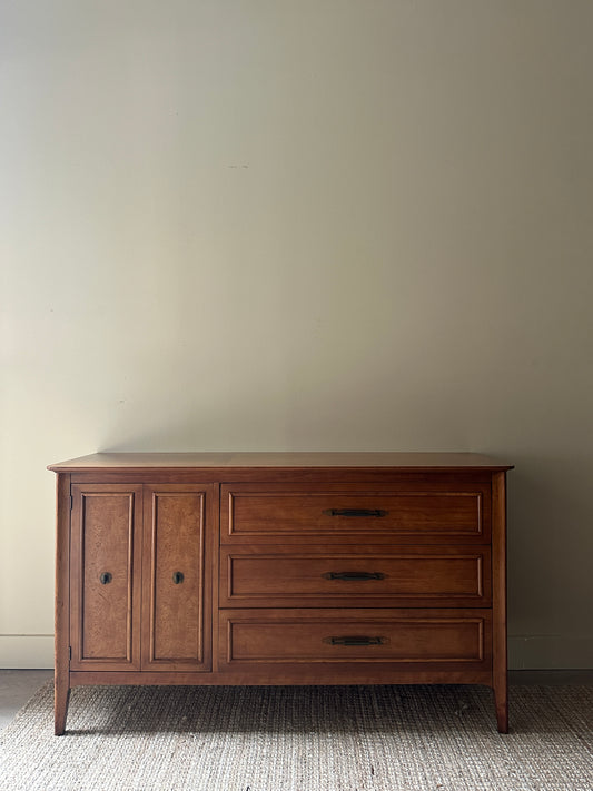 Walnut credenza