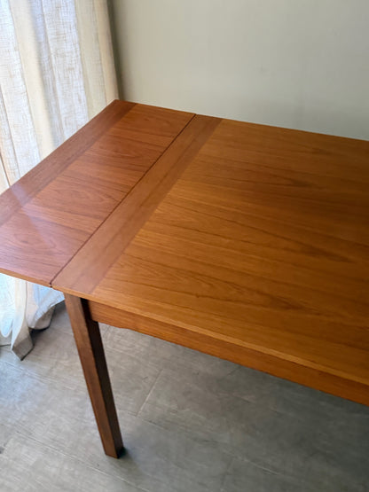Danish teak extending dining table