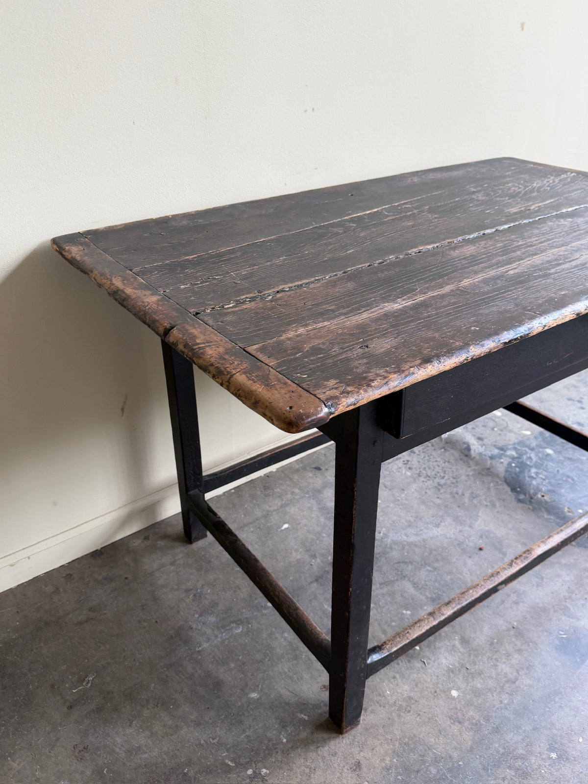 Painted pine work table