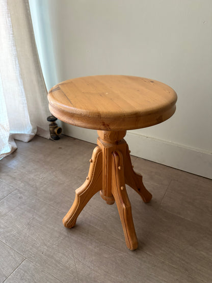 Swedish pine stool