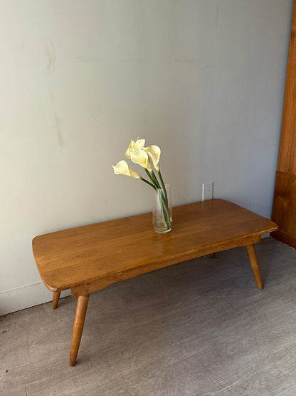Cushman maple coffee table