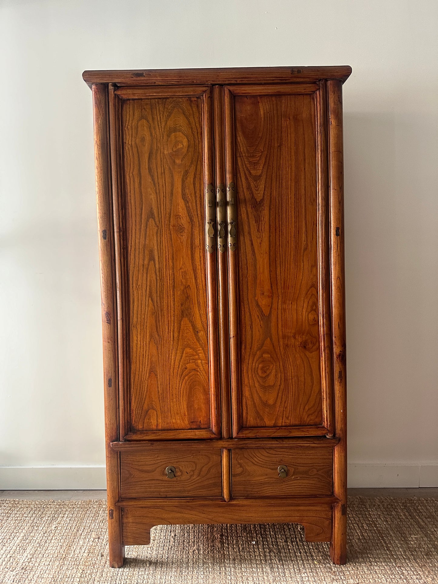 Elm wood cabinet