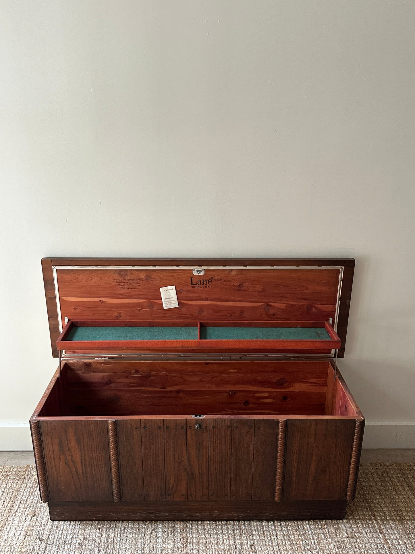 Lane oak chest