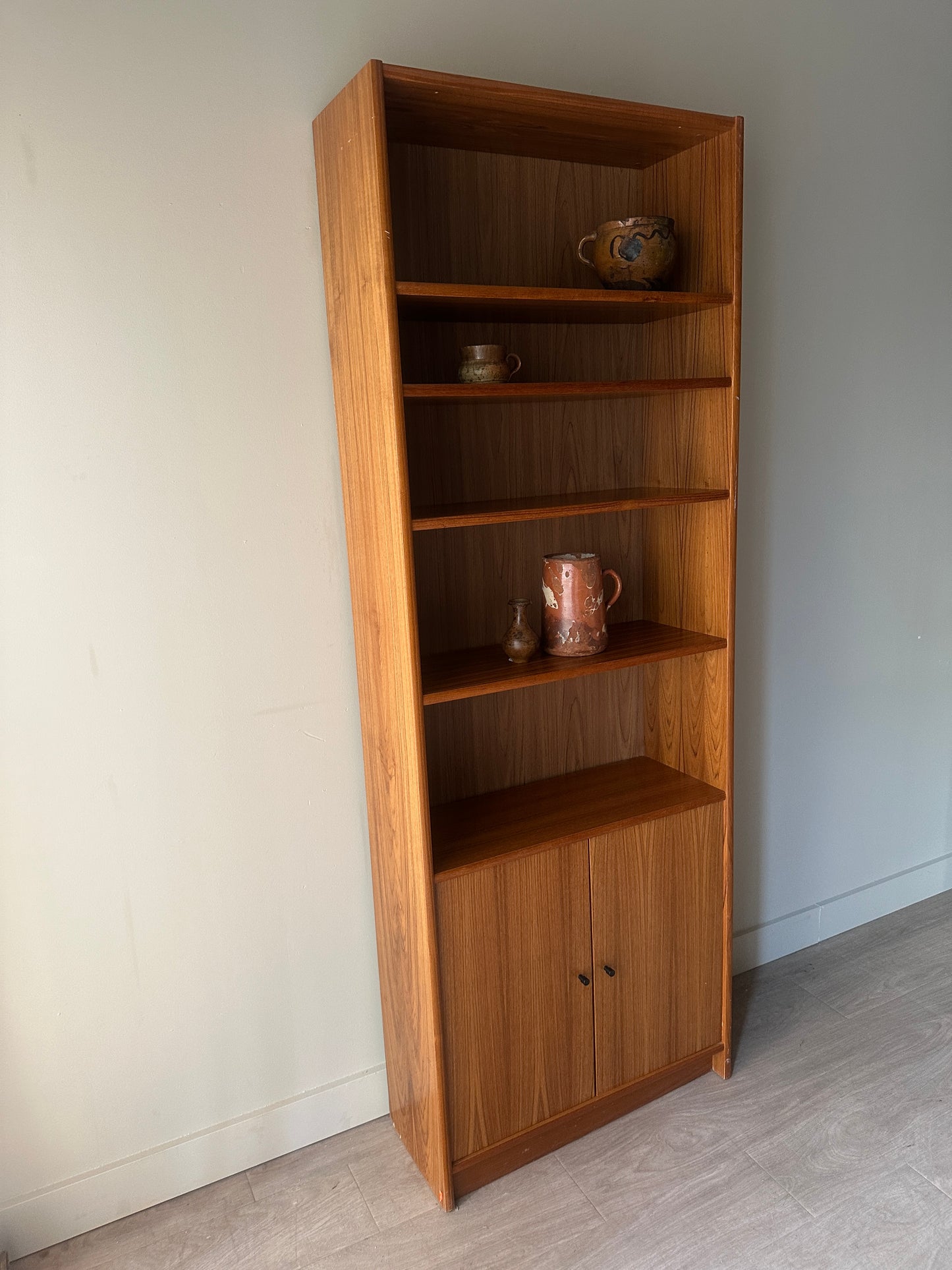 Teak bookcase