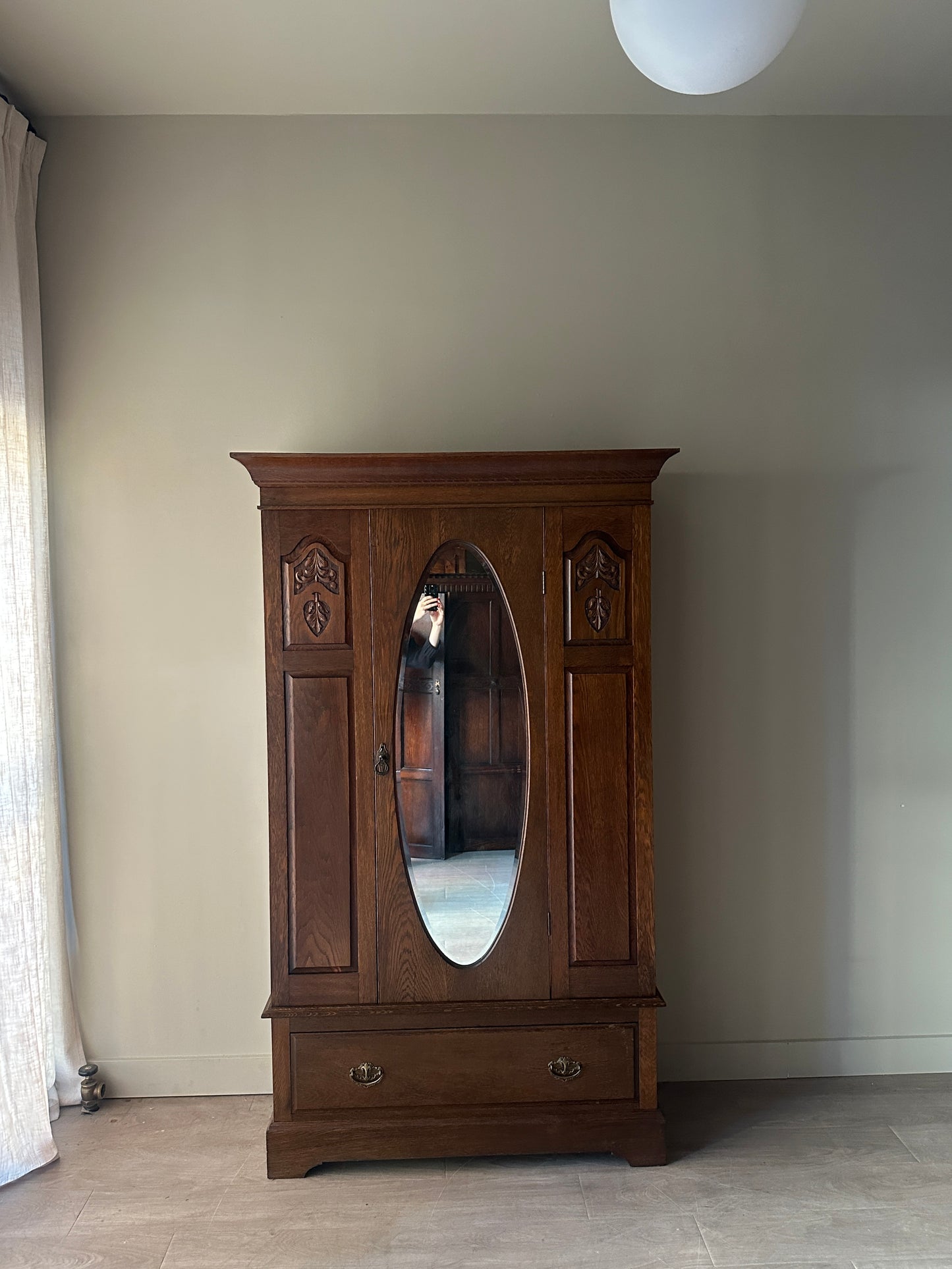 Oak armoire