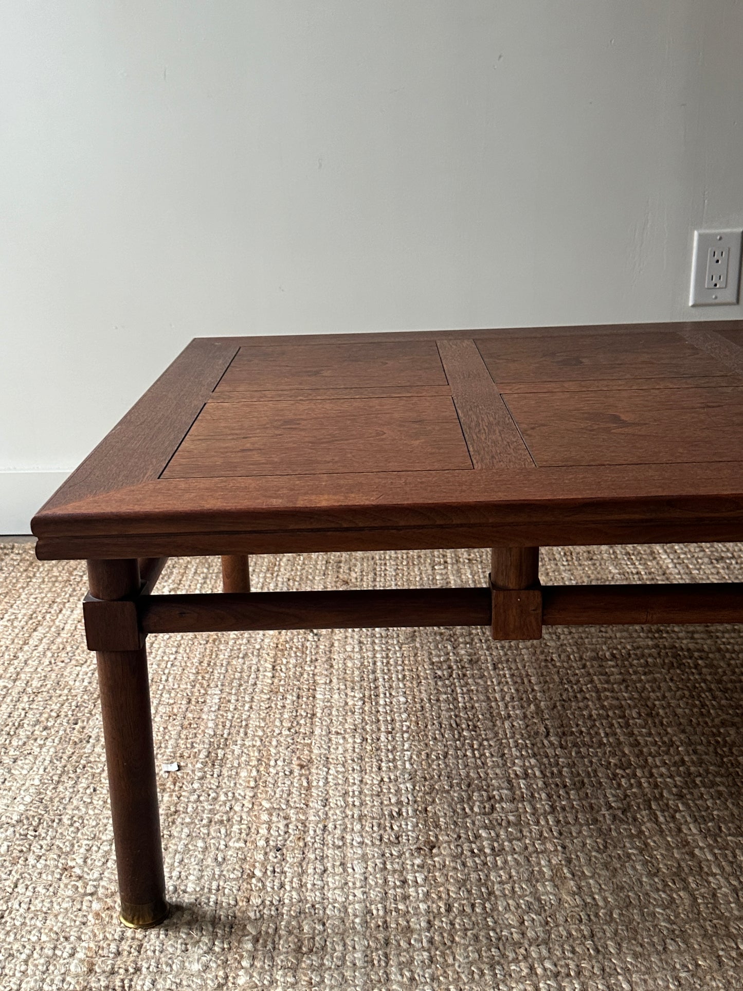 Walnut coffee table