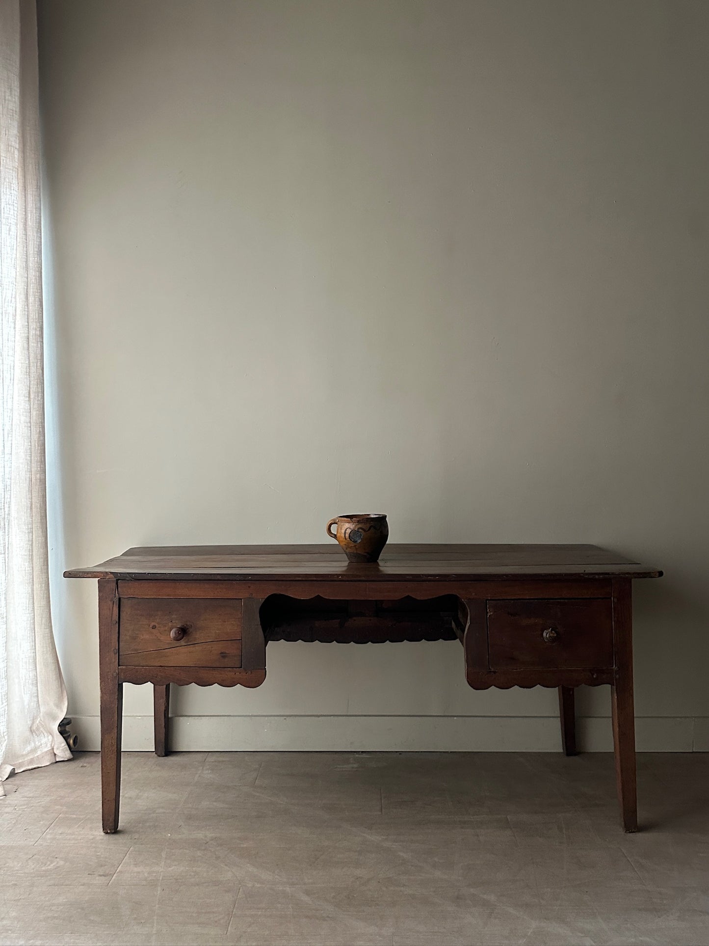 French Walnut Baker’s Table