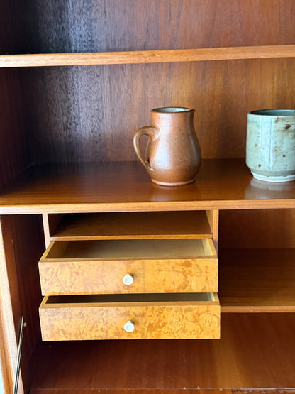 Johannesberg Swedish mahogany secretary hutch