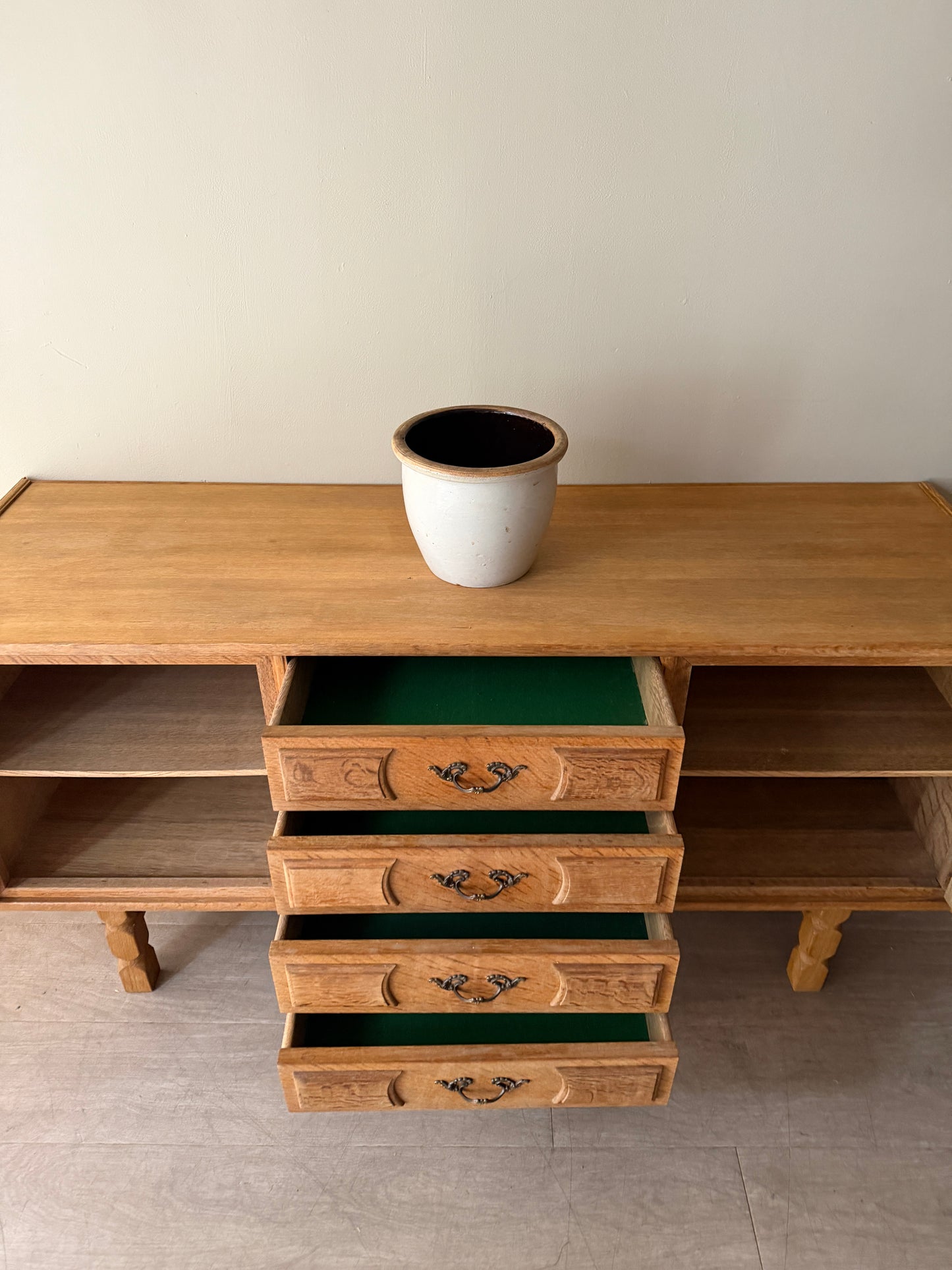 Henning Kjaernulf Danish oak sideboard