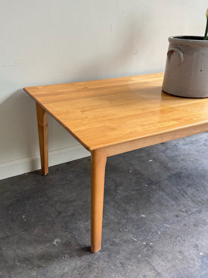 Maple coffee table