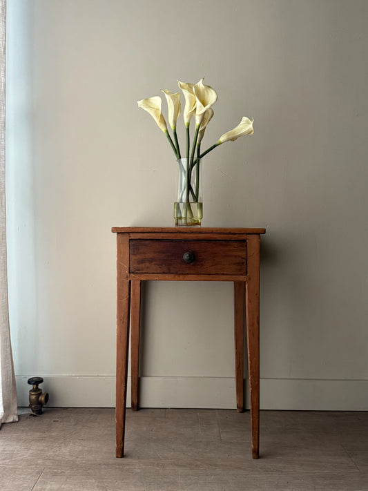 Federal pine side table