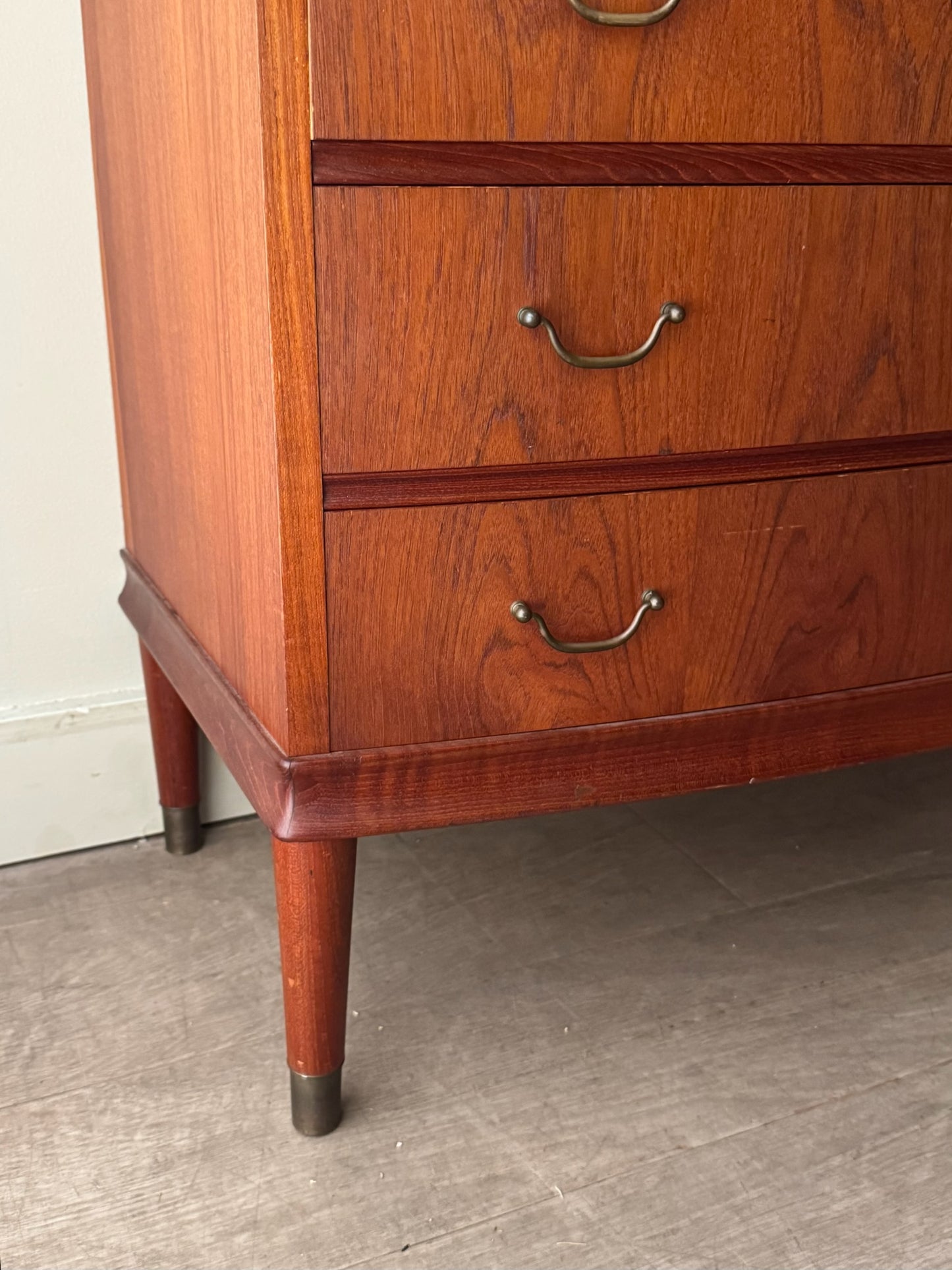 Danish teak secretary desk