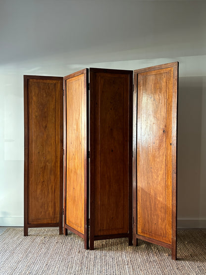 Large maple room divider