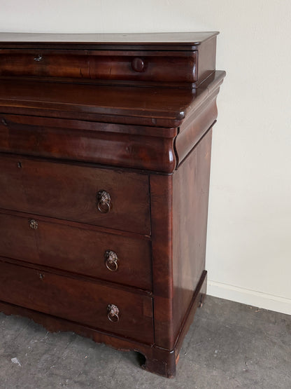 Empire mahogany dresser