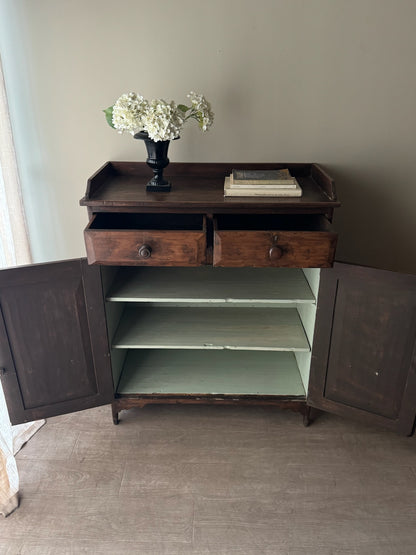 Pennsylvania Federal pine jelly cupboard