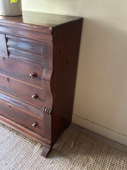 Dark pine dresser
