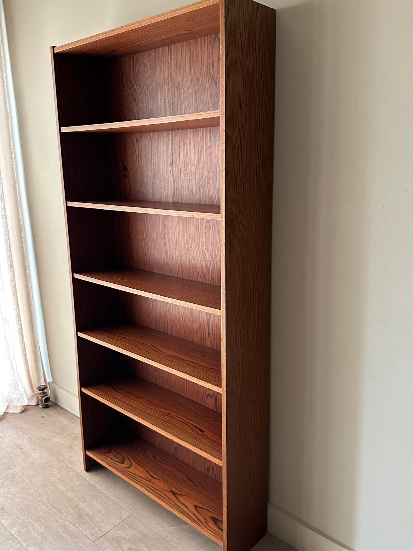 Rosewood bookshelf