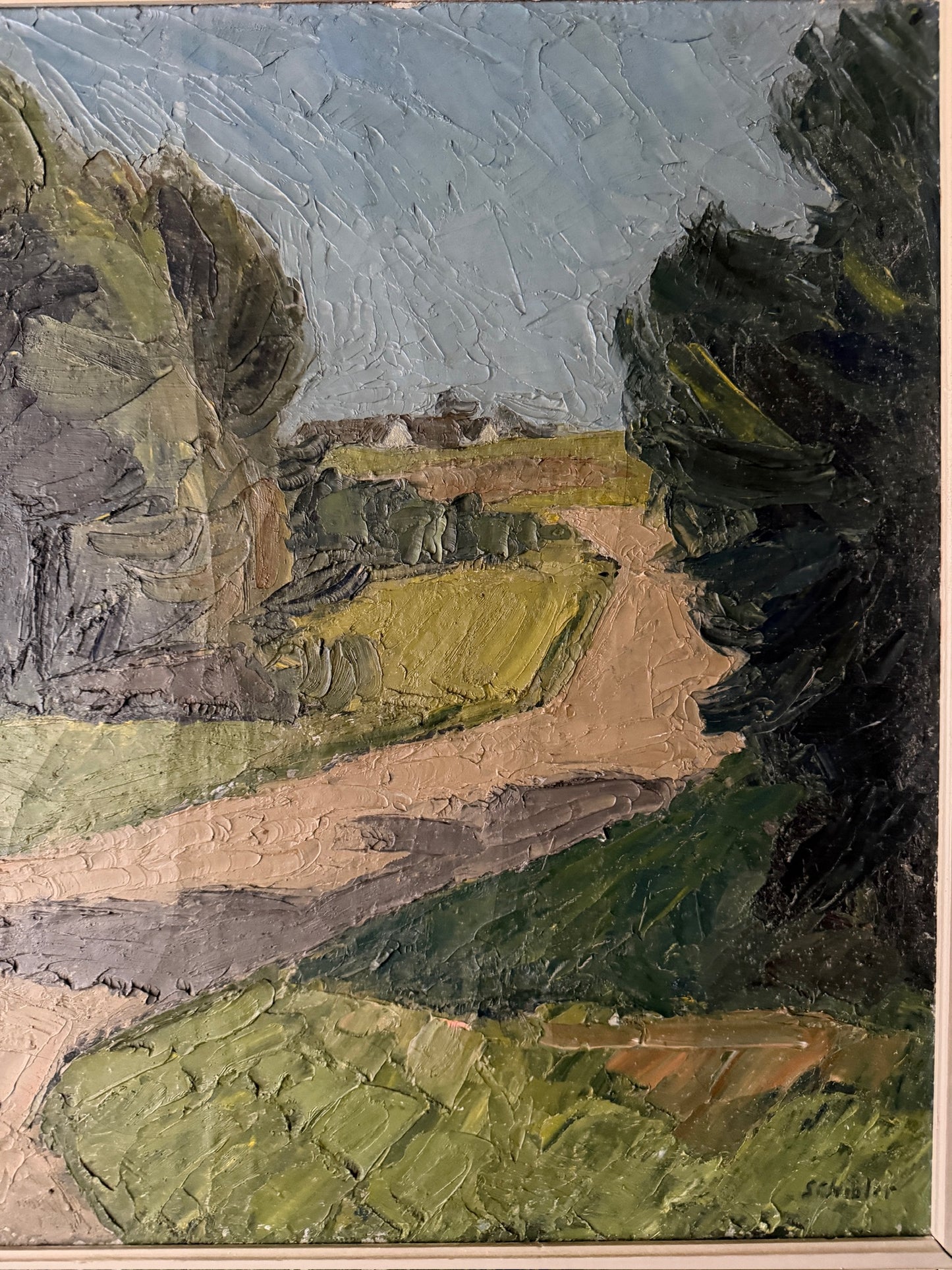 Danish countryside landscape