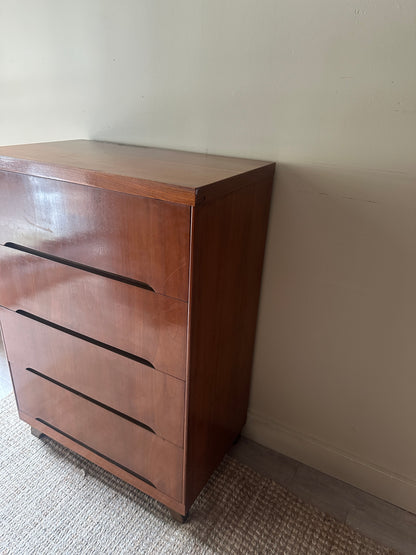Walnut tallboy