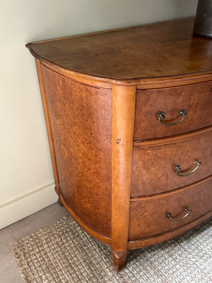 Birdseye maple dresser