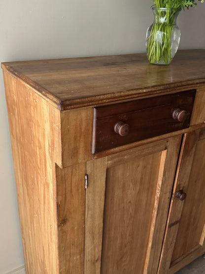 Pennsylvania Federal pine jelly cupboard