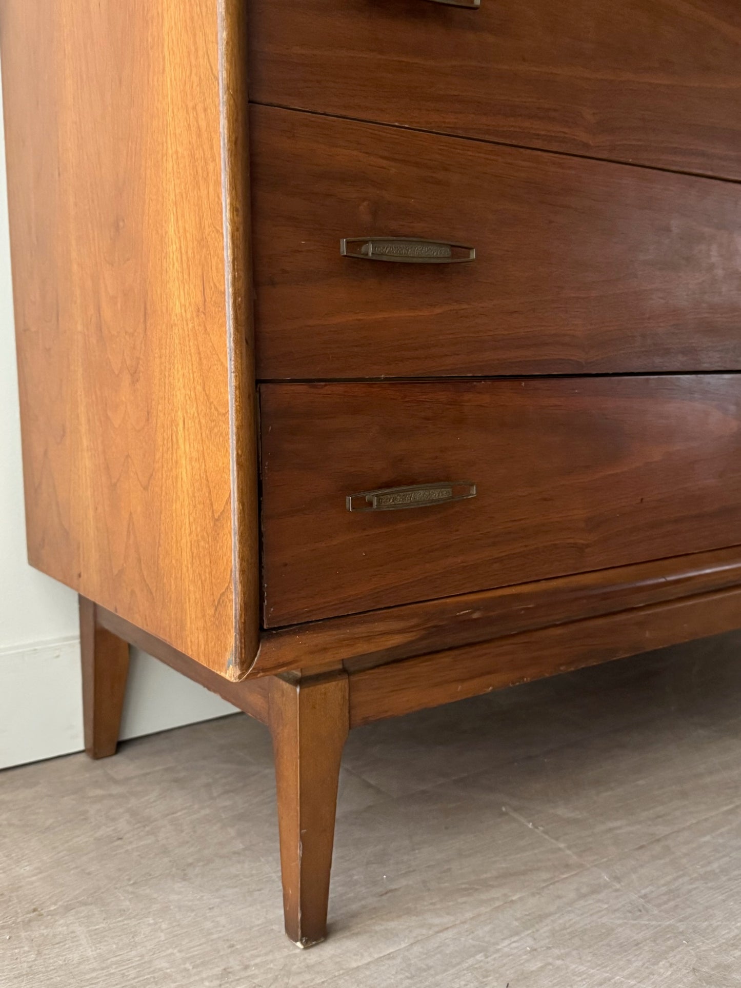 Walnut gentlemen’s dresser
