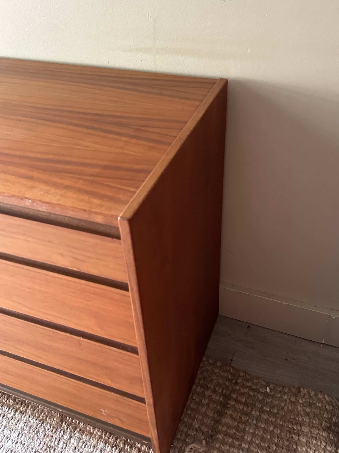 Walnut credenza