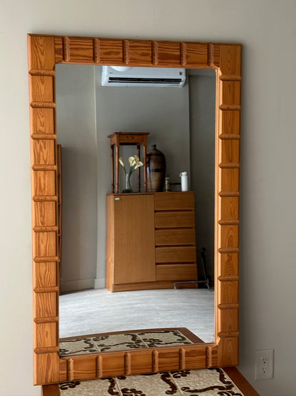 Swedish pine mirror
