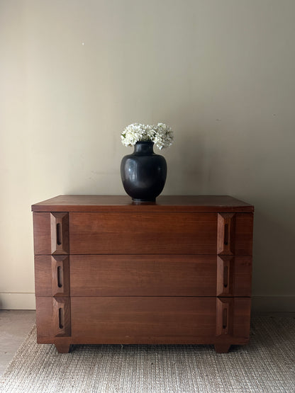 Walnut Mid-Century Dresser