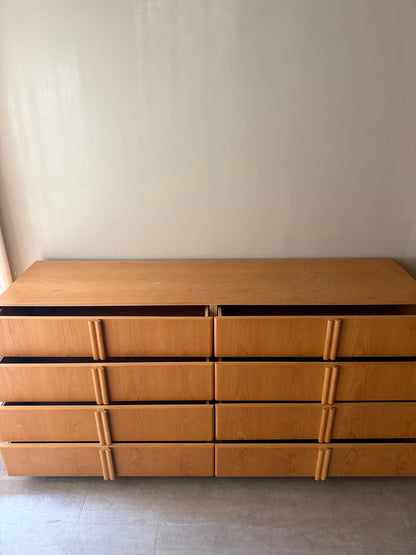 Nordisk Andels-Eksport Danish oak 10 drawer dresser