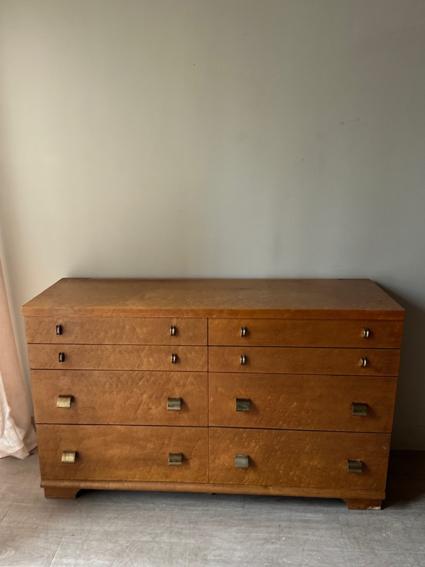 Birds Eye maple dresser