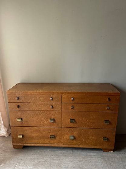 Birds Eye maple dresser