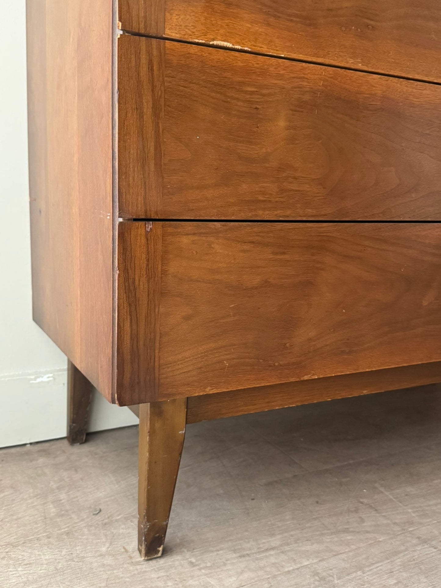Stanley walnut dresser