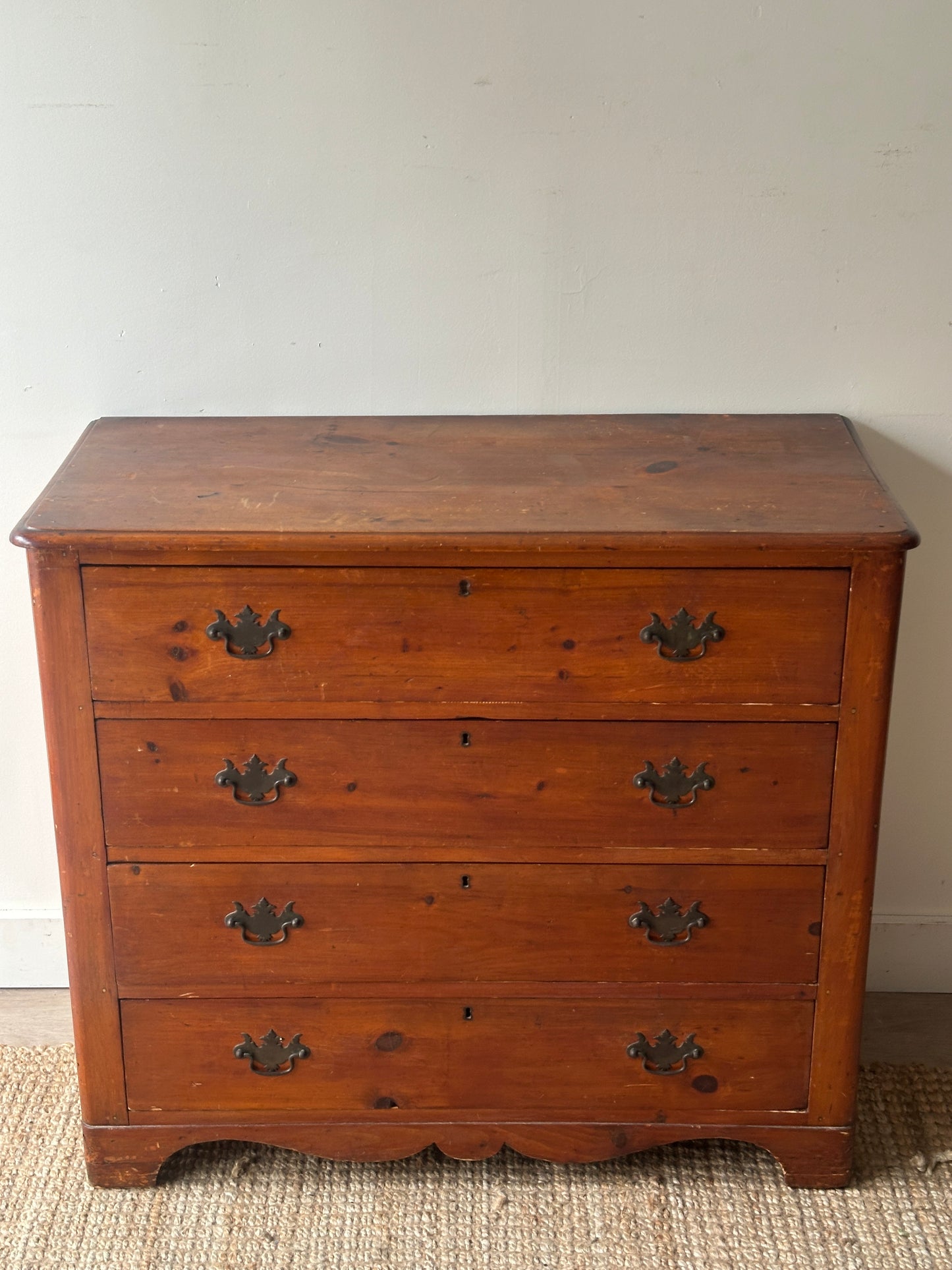19th c. pine dresser
