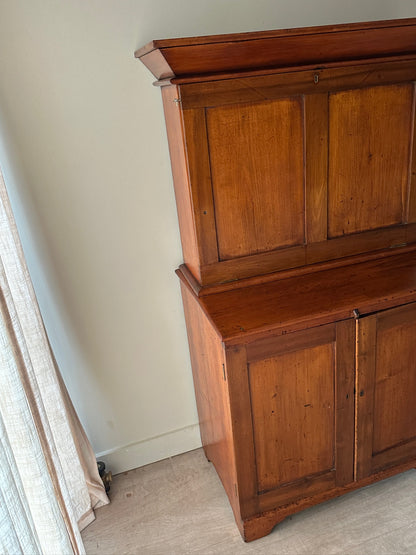 Pine Secretary Hutch
