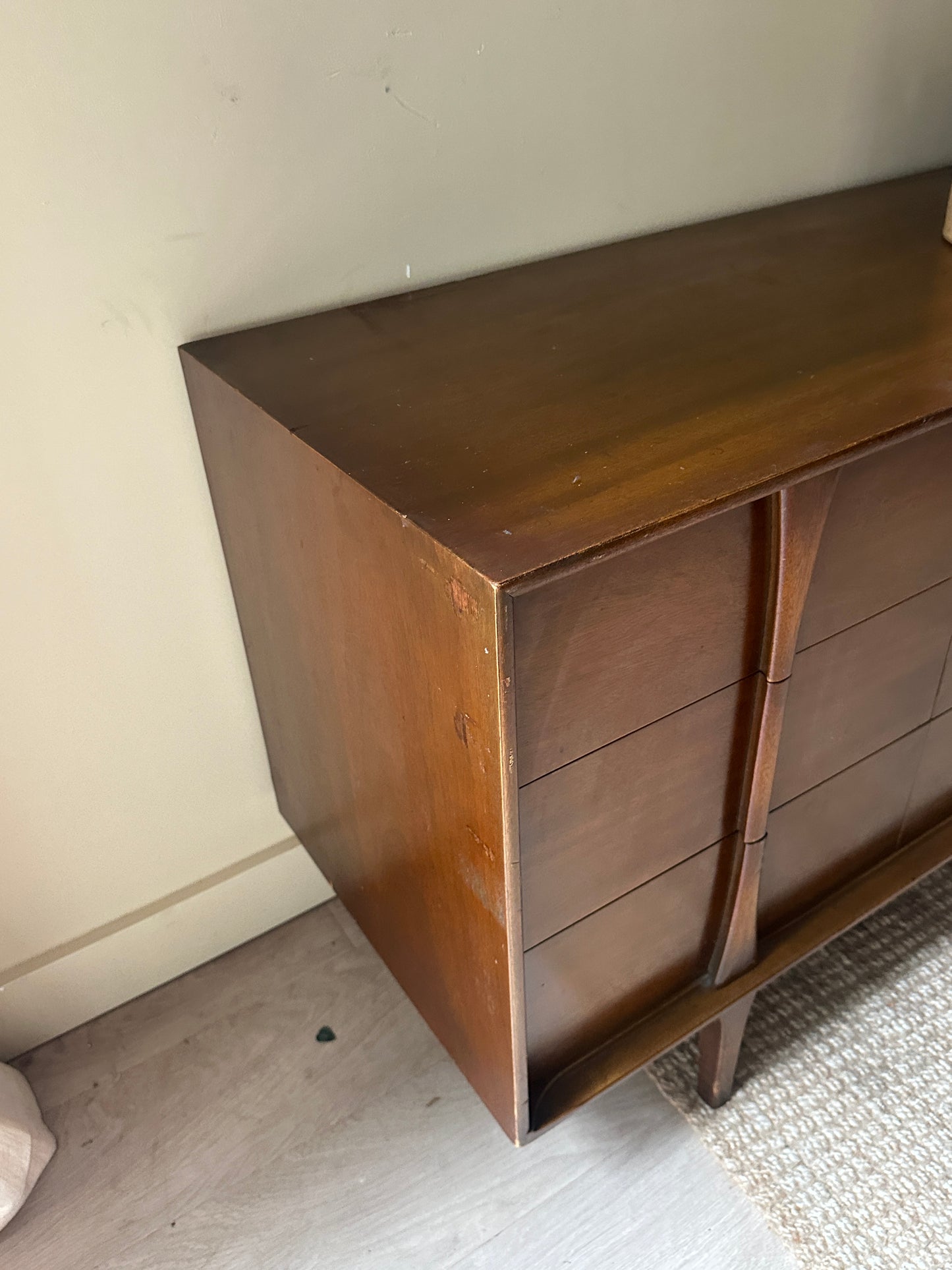 Walnut dresser