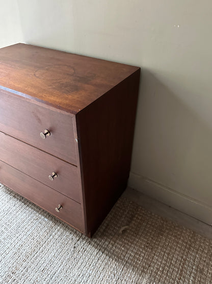 Small walnut dresser