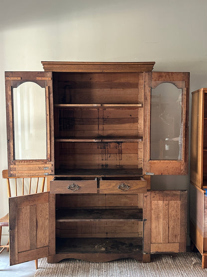 Oak hutch